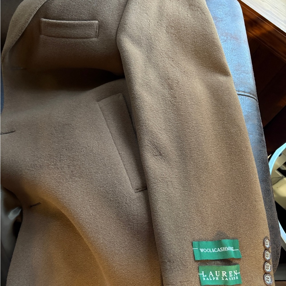 Ralph Lauren wool and cashmere coat size 38R - Picture 13 of 13